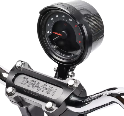 THRASHIN SUPPLY CO. Gauge Relocation Kit - Black TSC-2710-1