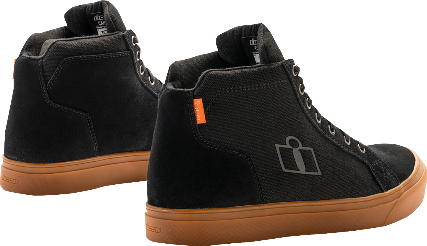 ICON Carga Boots - Black - US 9 3401-0997