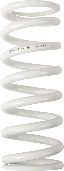 MOOSE OFFROAD Shock Spring - 59 mm OD - 55 n/mm - White 1312-0959