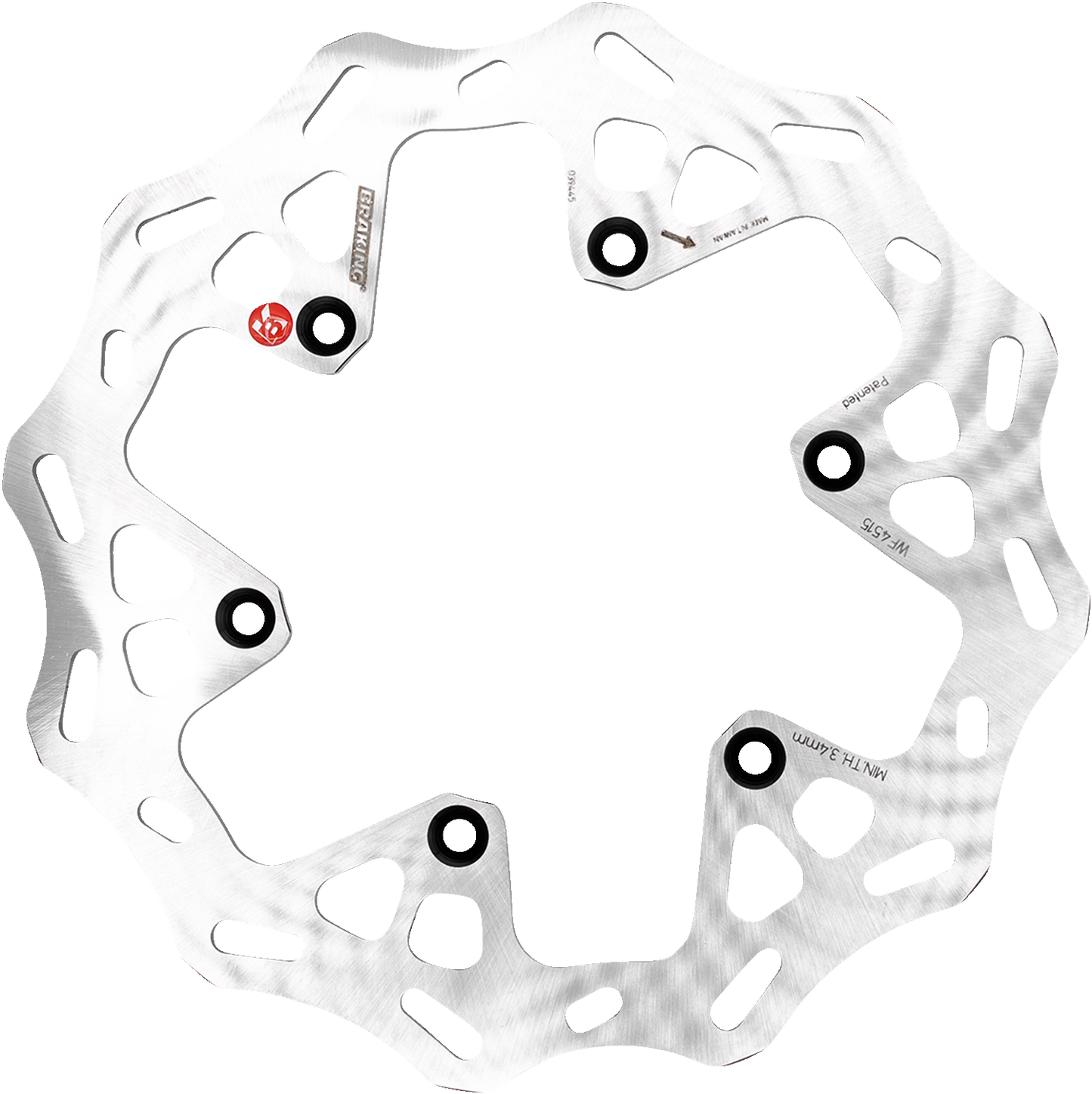 BRAKING Brake Rotor - Rear - Yamaha WF4515
