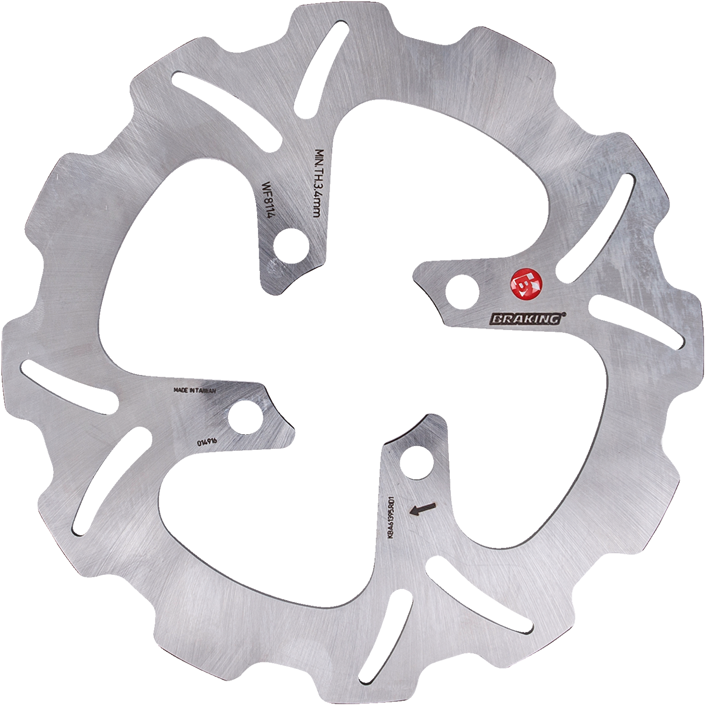 BRAKING Front Fixed Rotor WF8114
