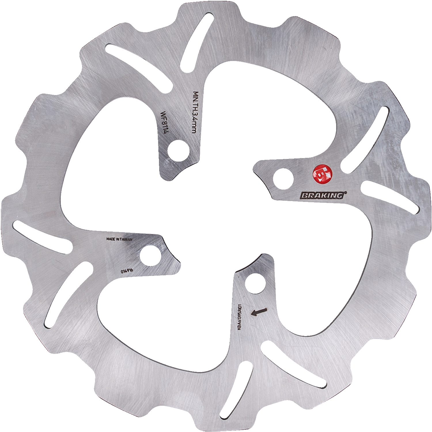 BRAKING Front Fixed Rotor WF8114