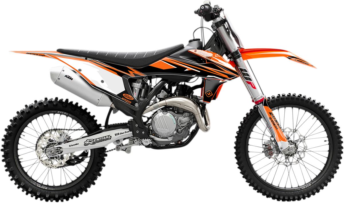 FLU DESIGNS INC. PTS 6 Graphic Kit - KTM 51092