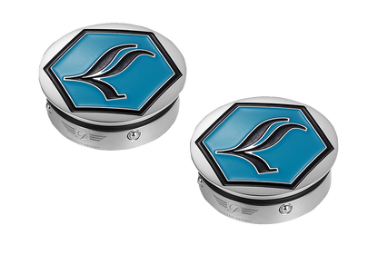 FIGURATI DESIGNS Swing Arm Covers - Silver FD02-LGD-SS