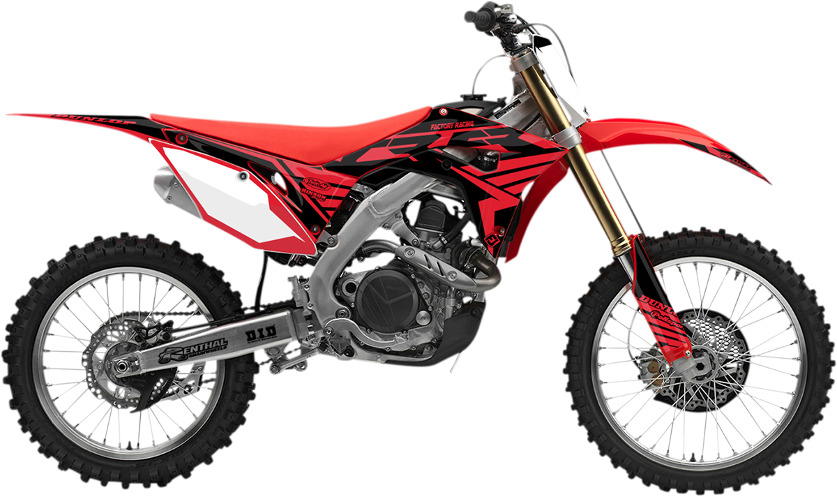 FLU DESIGNS INC. PTS 6 Graphic Kit - CRF 450 11153