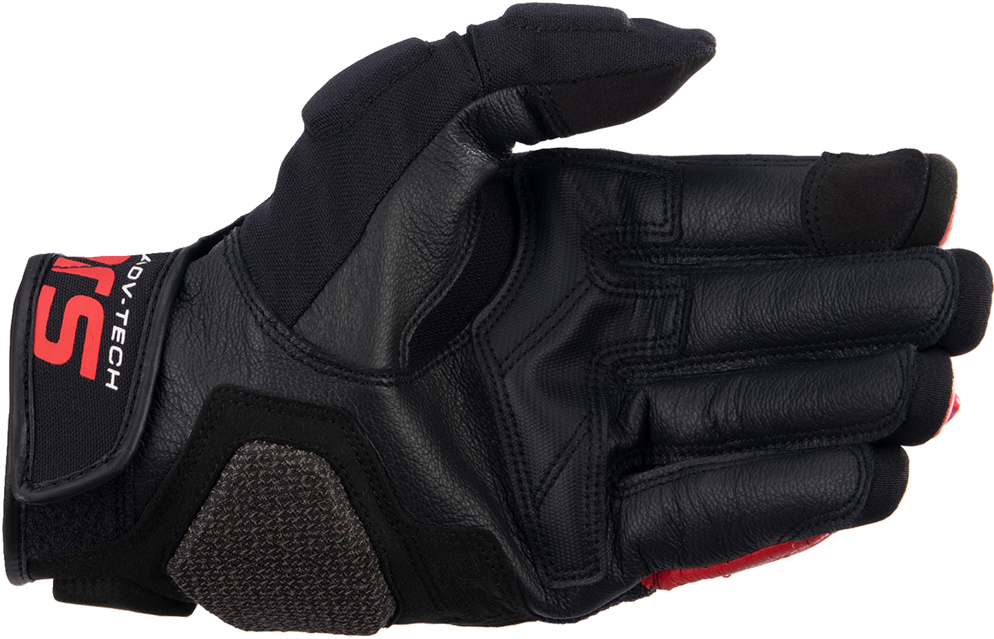 ALPINESTARS Halo Gloves - Black/White/Bright Red - Large 3504822-1304-L