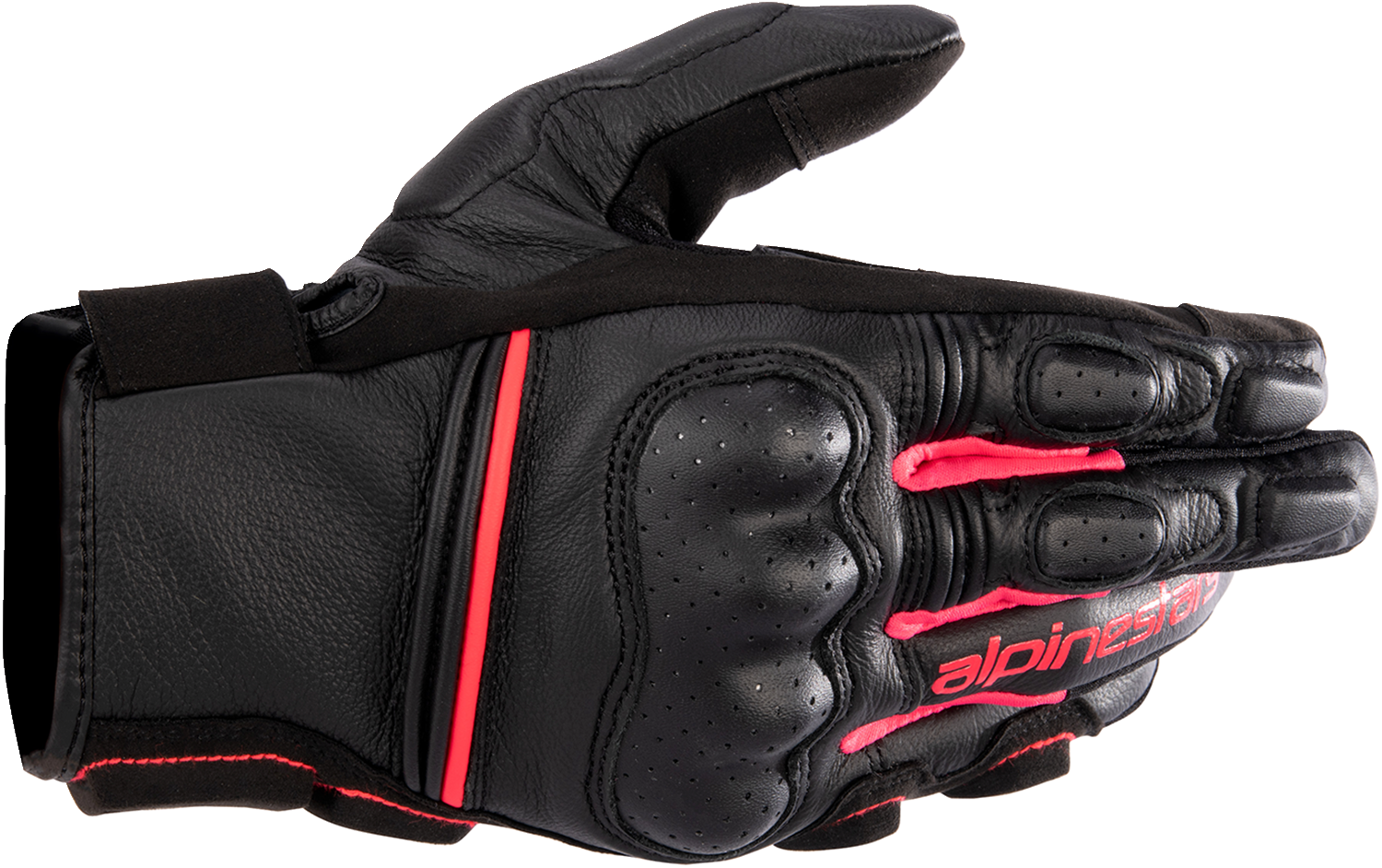 ALPINESTARS Stella Phenom Gloves - Black/Diva Pink - Medium 3591723-1839-M