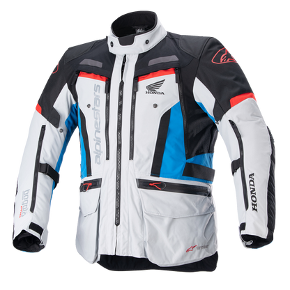 ALPINESTARS Honda Bogotà Pro Drystar® Jacket - Gray/Black/Red/Blue - 3XL 3206723-9173-3X
