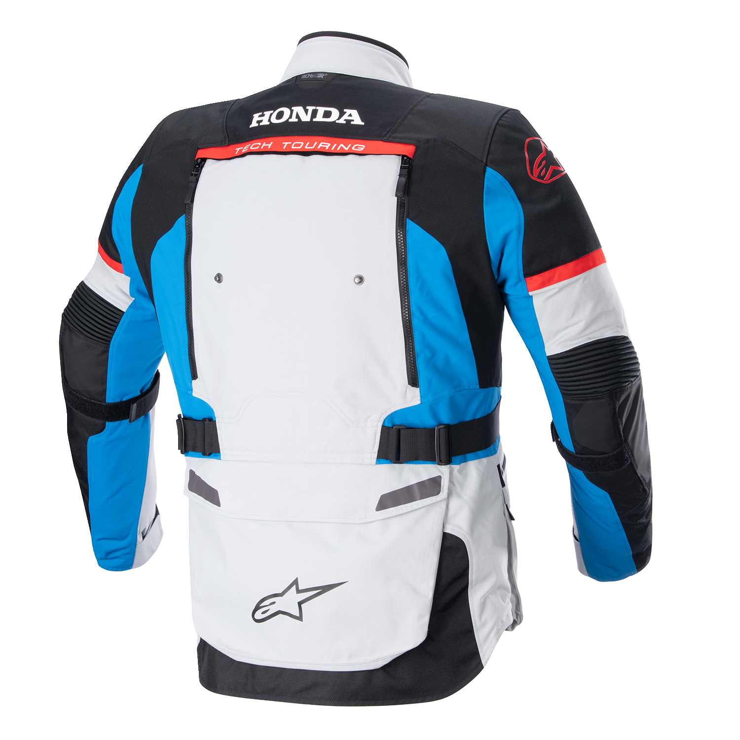 ALPINESTARS Honda Bogotà Pro Drystar® Jacket - Gray/Black/Red/Blue - 4XL 3206723-9173-4X