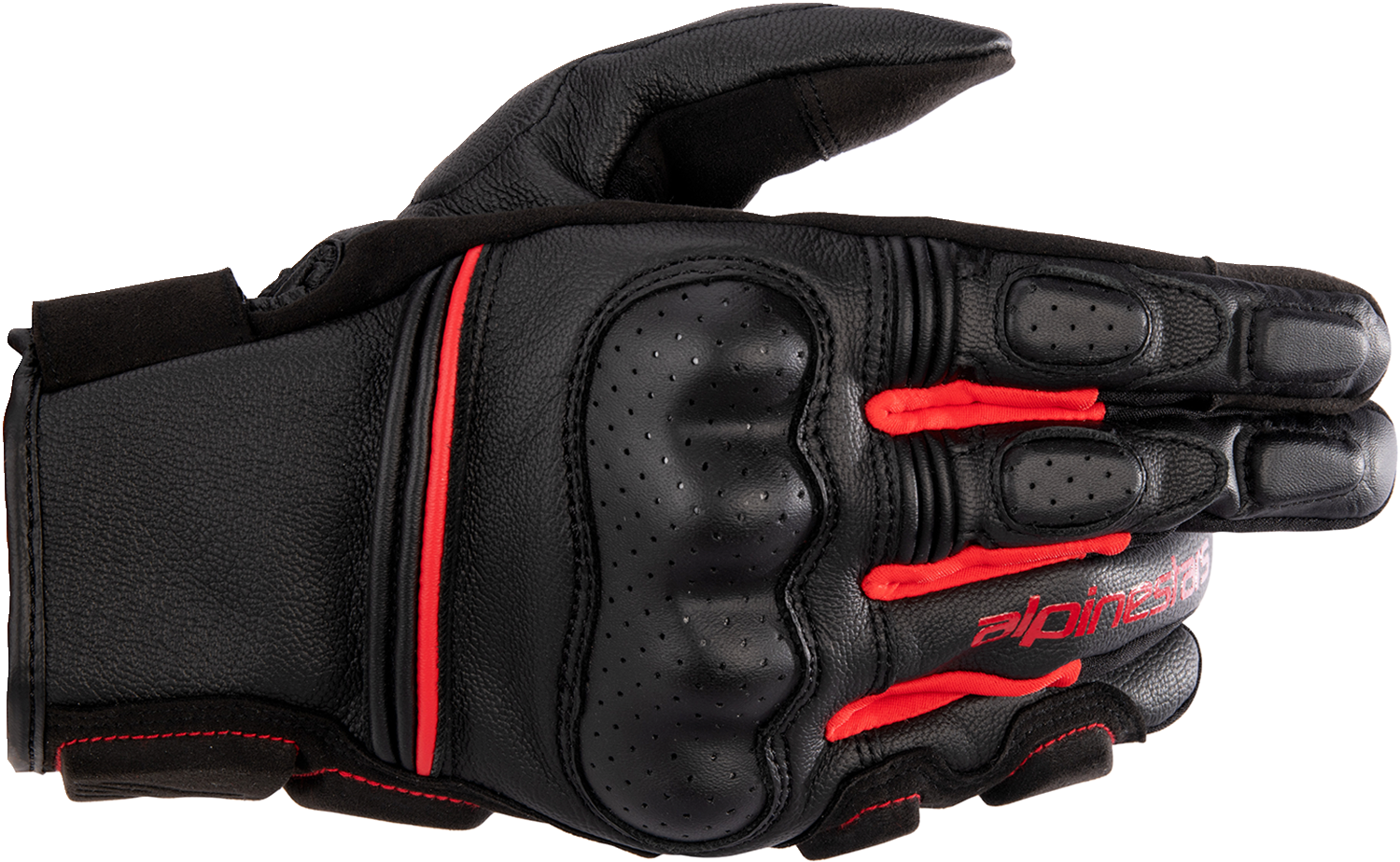 ALPINESTARS Phenom Gloves - Black/Bright Red - Small 3501723-1303-S