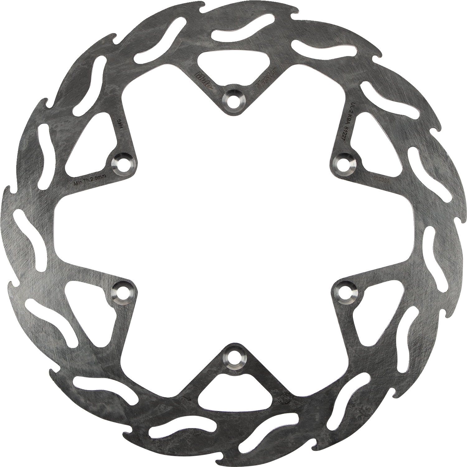 MOTO-MASTER Brake Rotor - Front - Flame 110389-PU