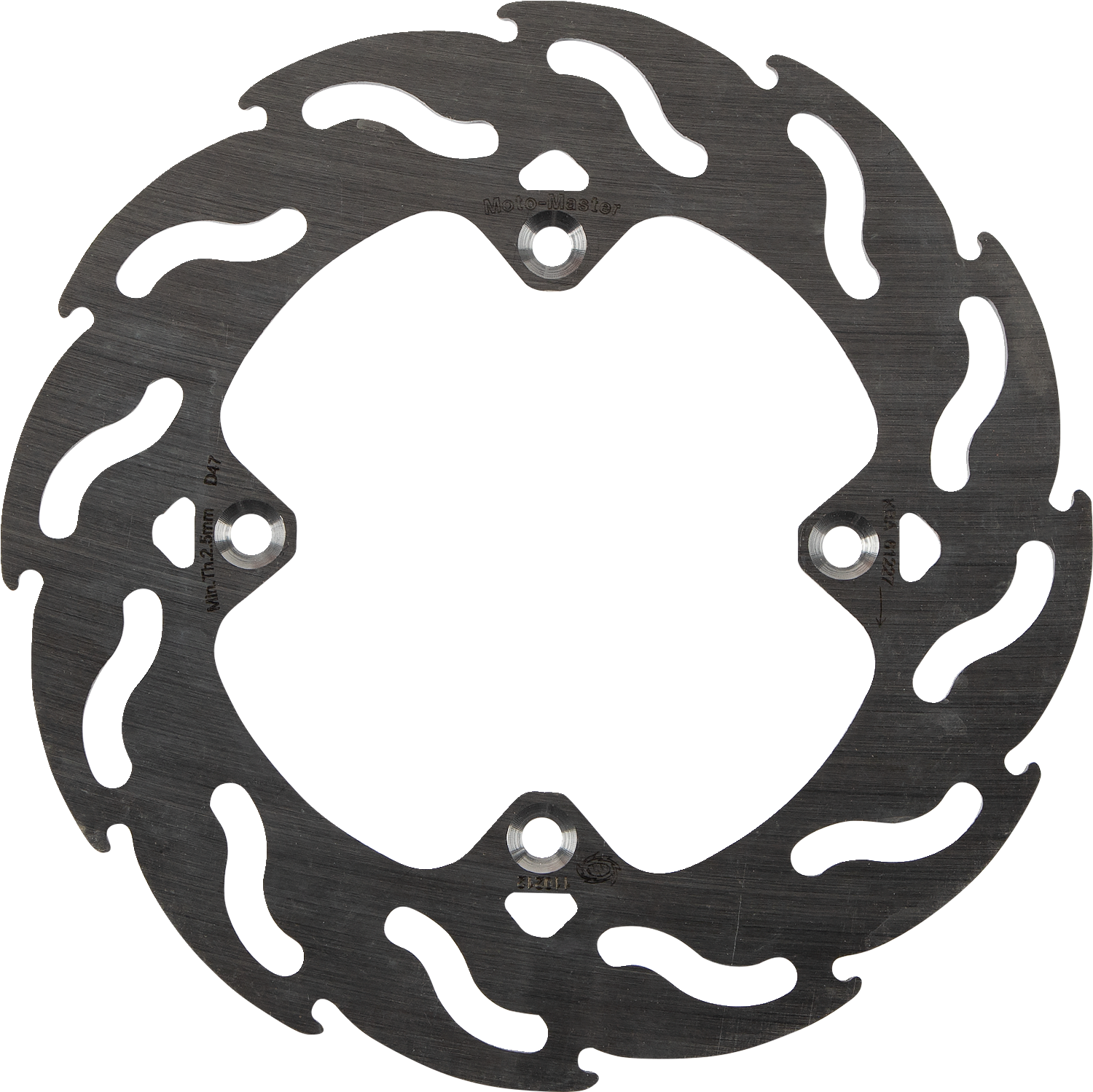 MOTO-MASTER Brake Rotor - Rear - Flame 110212-PU