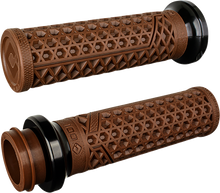 ODI Vans Harley Davidson Grips - TBW - Brown/Black V31VHTWN-B