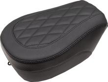 MUSTANG Solo Touring Seat - Passenger - Black - Diamond Stich - Chief '22-'23 88204