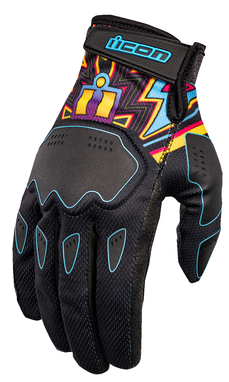 ICON Hooligan™ Lucky Lid Gloves - Black - Small 3301-4641