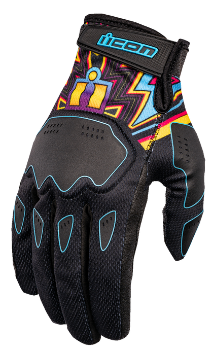 ICON Hooligan™ Lucky Lid Gloves - Black - Small 3301-4641