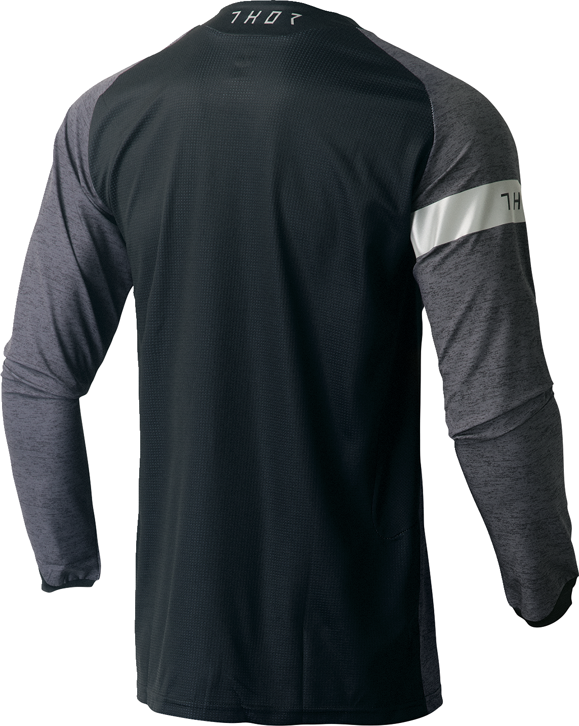 THOR Range Jersey - Black/Heather Gray - 2XL 2910-7480