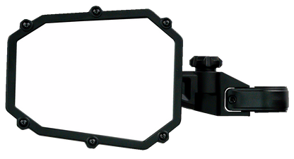 MOOSE OFFROAD Mirror - Side View - Octagon - Black MUTVMIR-ES1-CCS