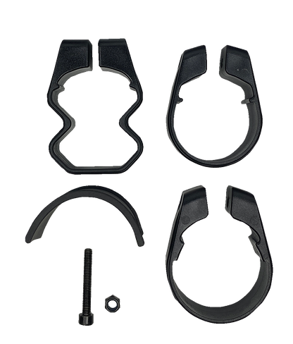 MOOSE OFFROAD Mirror - Side View - Octagon - Black MUTVMIR-ES2-CCS