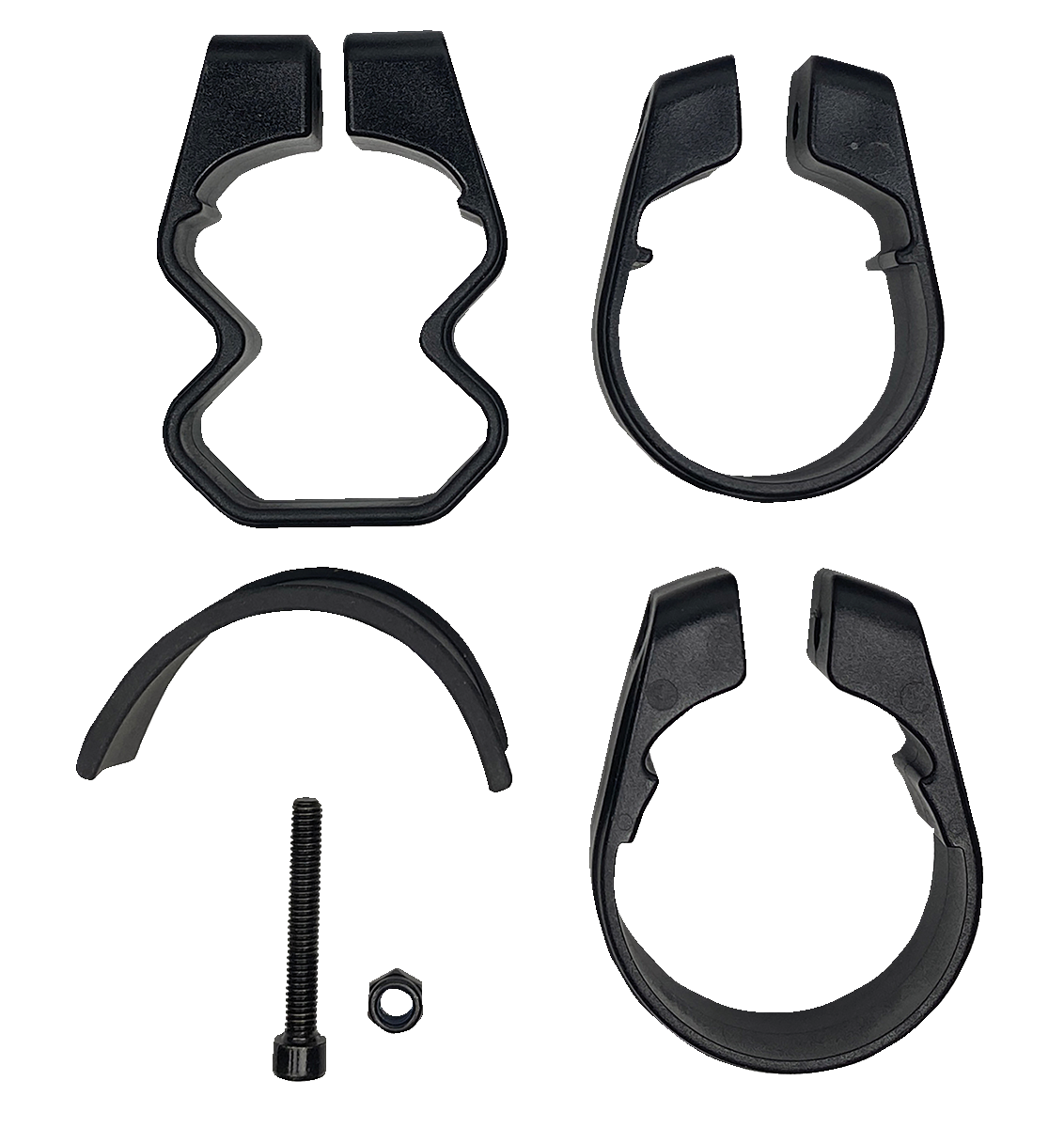 MOOSE OFFROAD Mirror - Elite - Side View - Octagon - Black MEMIRKIT-ES1CCS