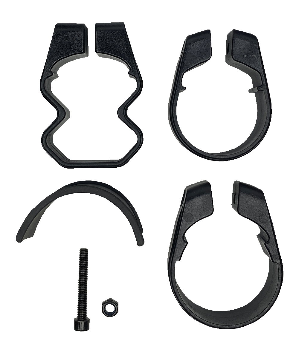 MOOSE OFFROAD Mirror - Elite Pro - Side View - Octagon - Black MEMIRKIT-ES2CCS