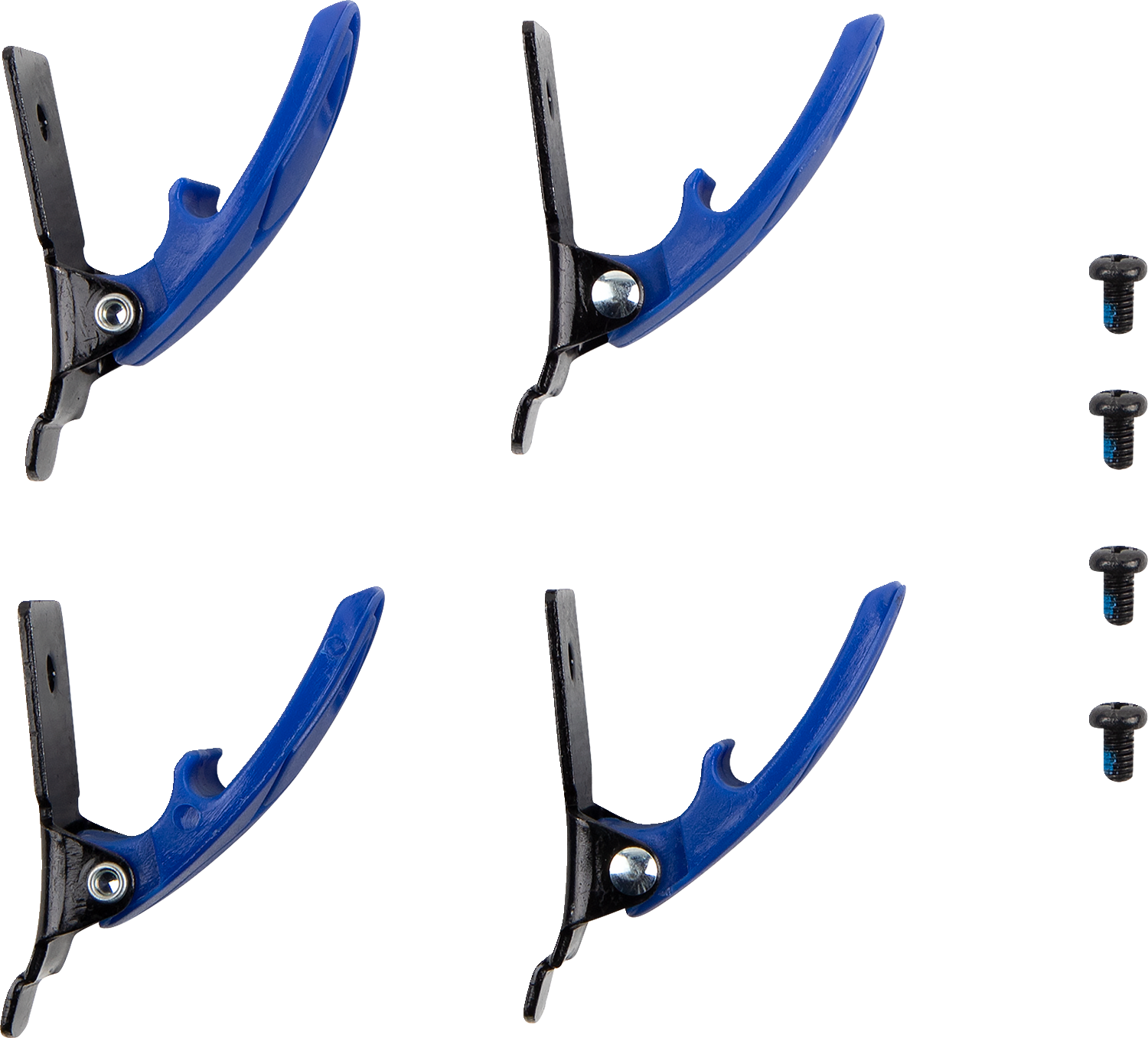 MOOSE OFFROAD Qualifier Boot Buckle Kit - Blue 3430-1010