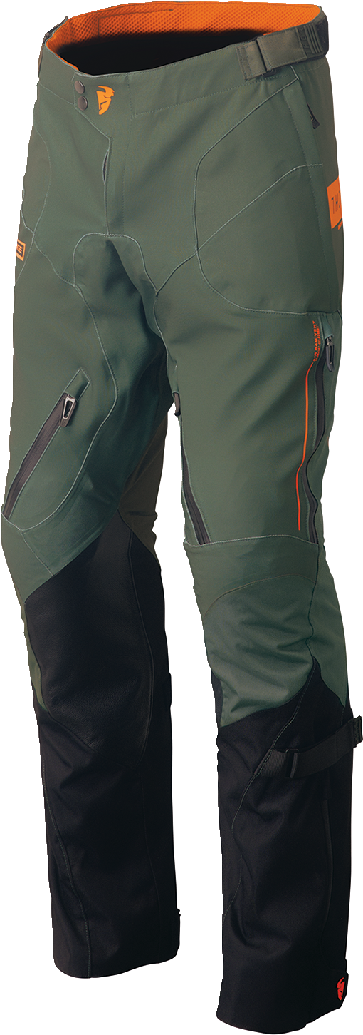 THOR Range Pants - Army/Orange - US 44 2901-10802