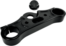JOKER MACHINE Upper Triple Tree - Black Anodized - '08-'16 FXD 10-330B