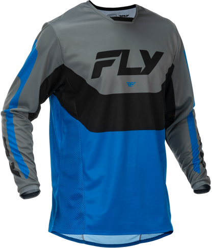 Kinetic Jersey Blue/Grey/Black Lg