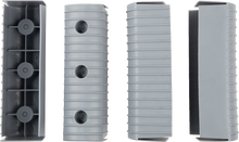 CALIBER Bunk Wrap Endcap - 2"x6" - Gray - 4 Pack 23053