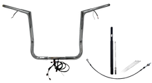 FAT BAGGERS INC. EZ Install Wired 1-1/4" Flat Top Handlebar Kit - 16" - Chrome 712016