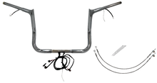 FAT BAGGERS INC. EZ Install Wired 1-1/4" Pointed Top Handlebar Kit - 12" - Chrome 901212