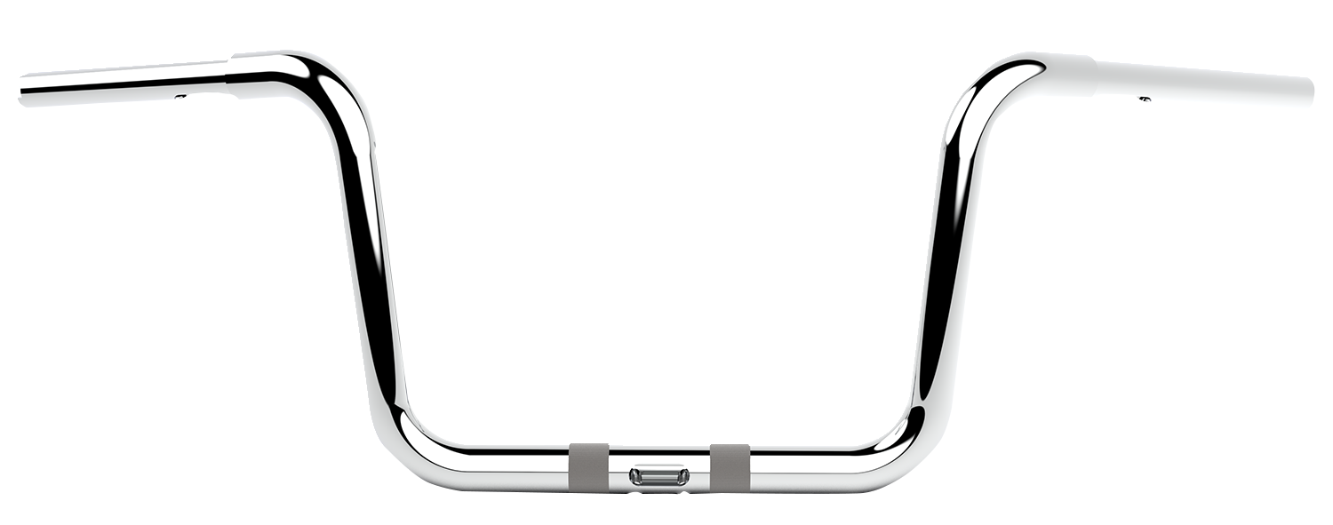 LA CHOPPERS Handlebar - Twin Round - 10" - Chrome LA-7324-10C