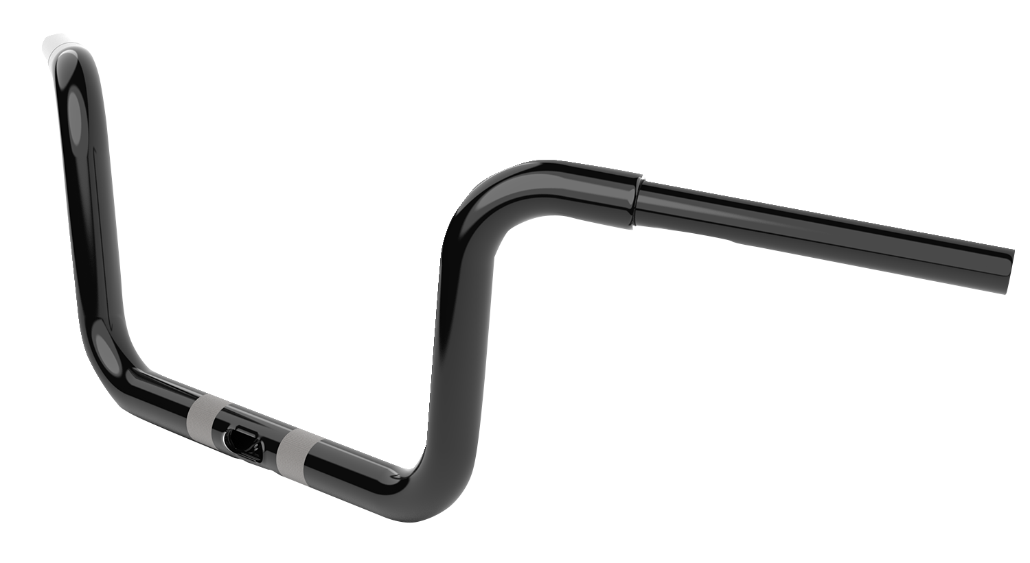 LA CHOPPERS Handlebar - Twin Round - 8" - Black LA-7324-08B