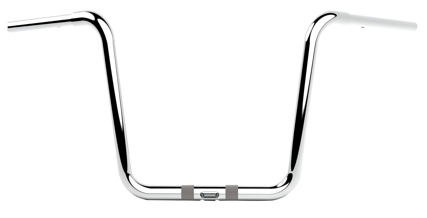 LA CHOPPERS Handlebar - Twin Round - 14" - Chrome LA-7324-14C