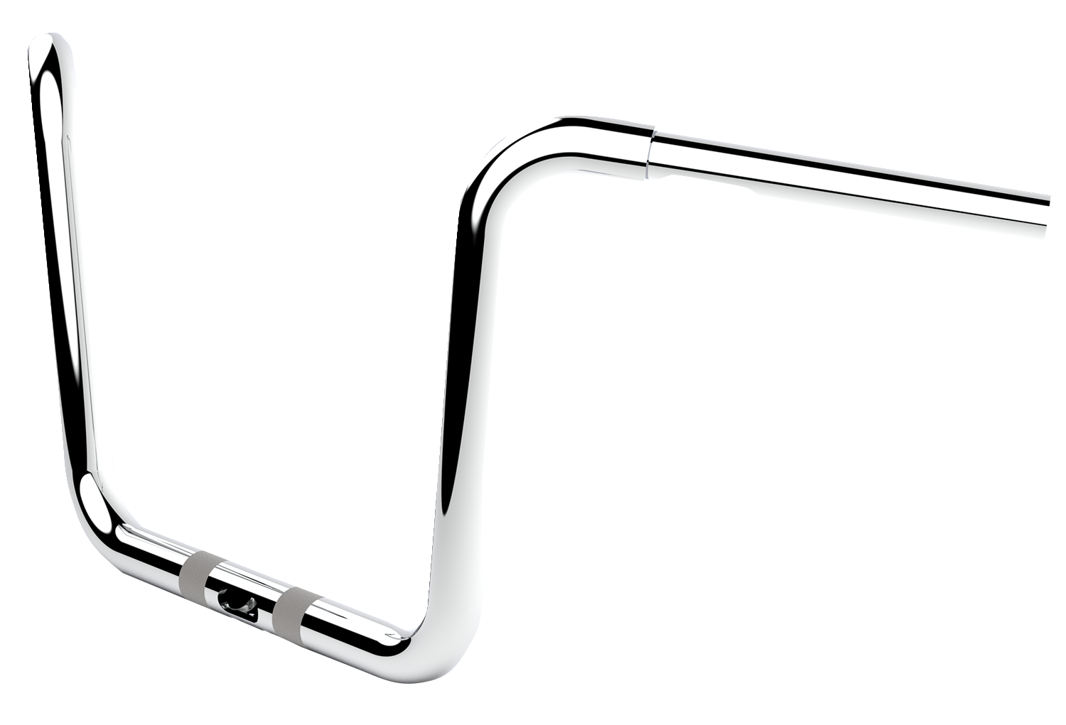 LA CHOPPERS Handlebar - Twin Round - 12" - Chrome LA-7324-12C