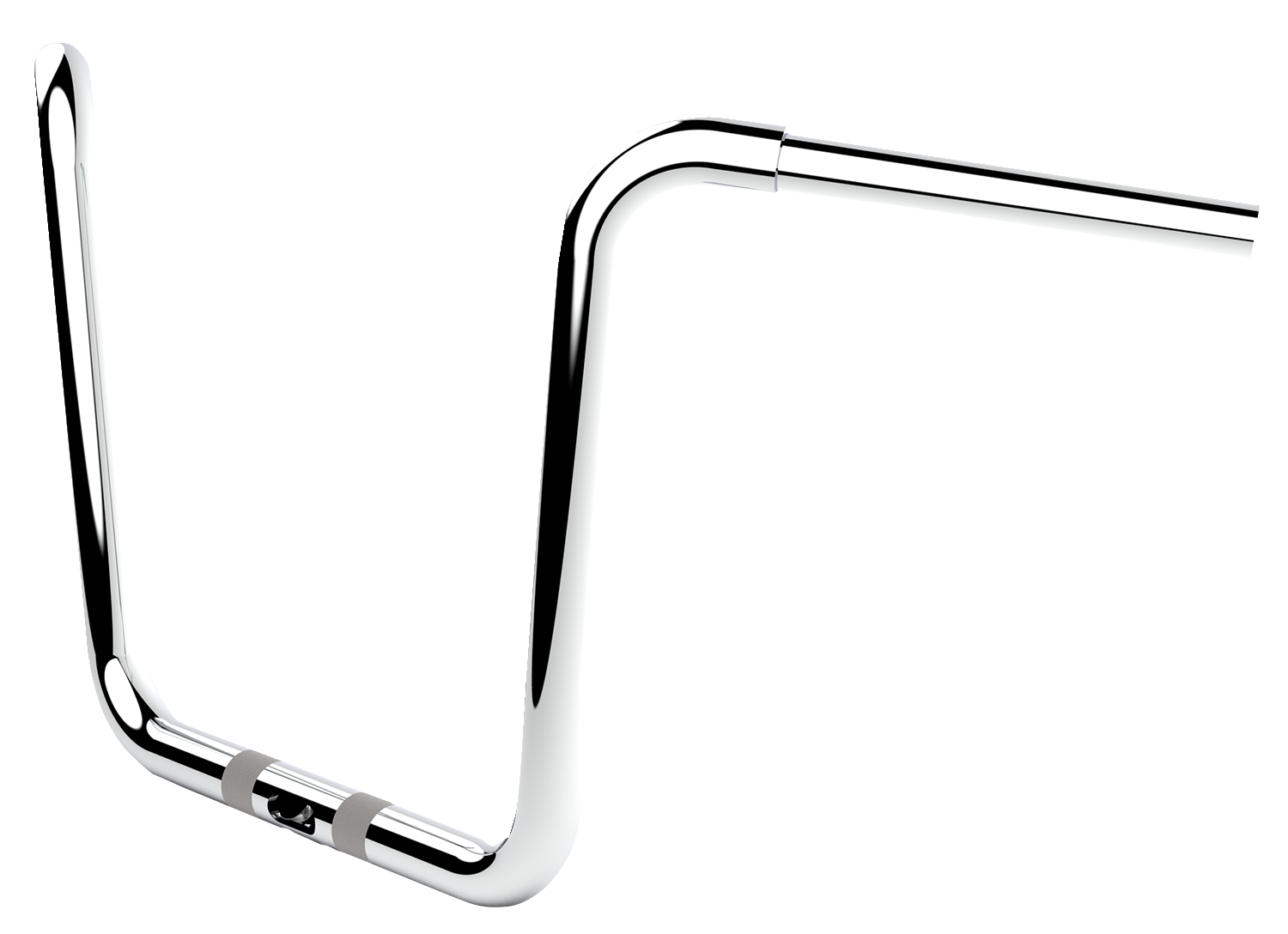 LA CHOPPERS Handlebar - Twin Round - 14" - Chrome LA-7324-14C