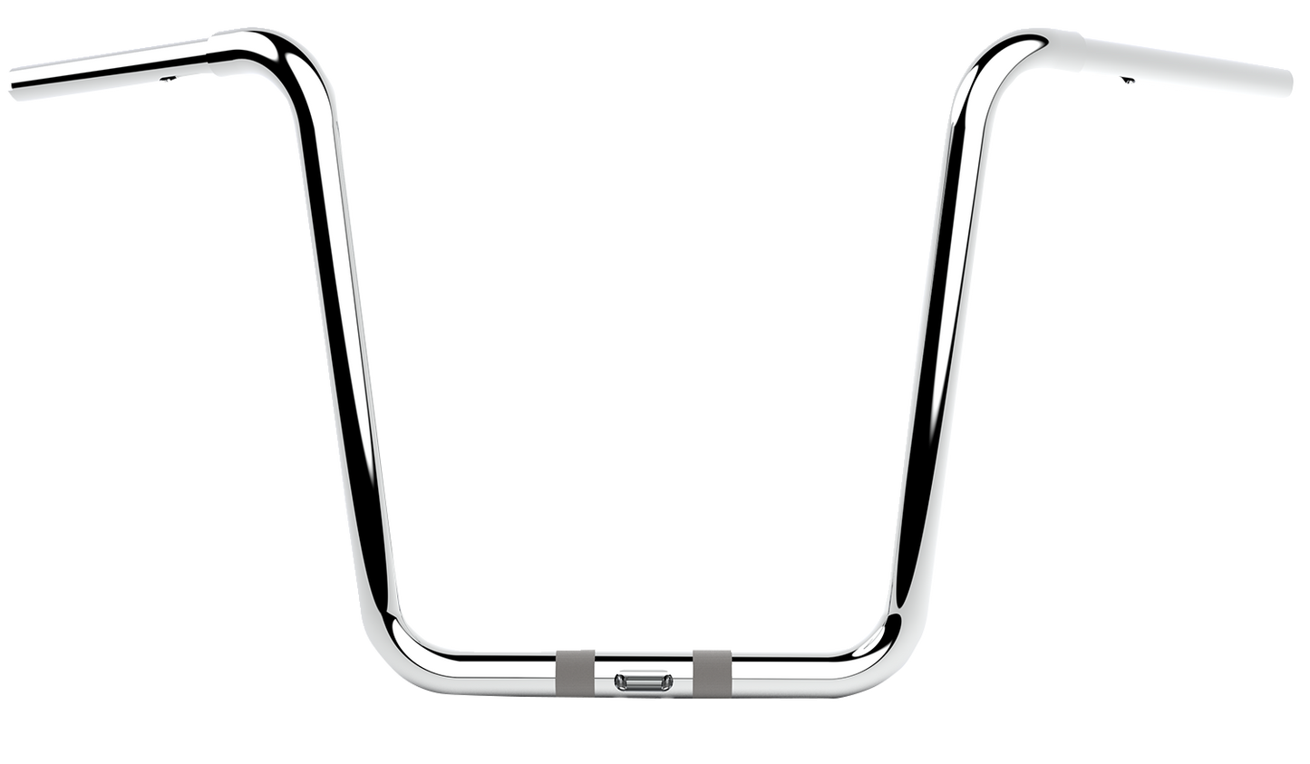 LA CHOPPERS Handlebar - Twin Round - 16" - Chrome LA-7324-16C