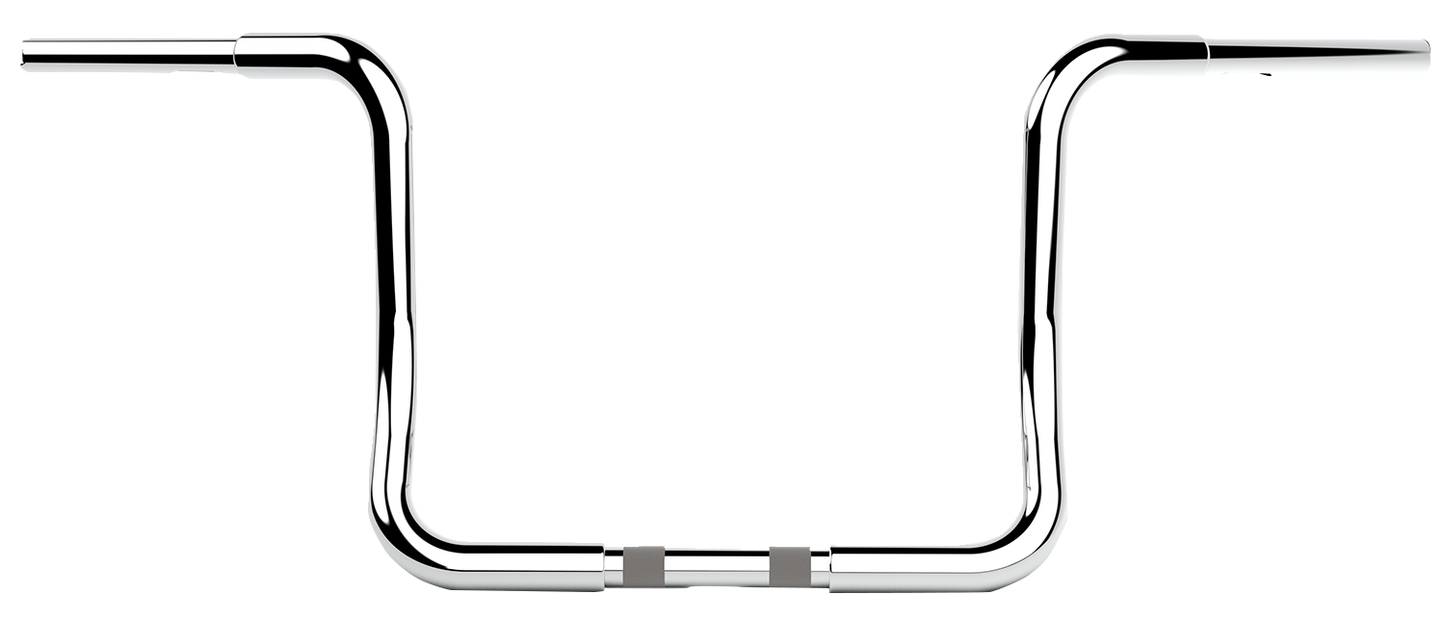 LA CHOPPERS Handlebar - Twin Round - 12" - Chrome LA-7325-12C