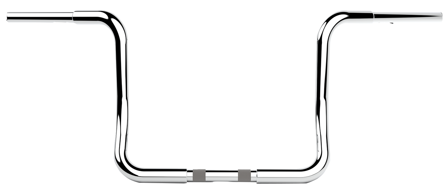 LA CHOPPERS Handlebar - Twin Round - 12" - Chrome LA-7325-12C