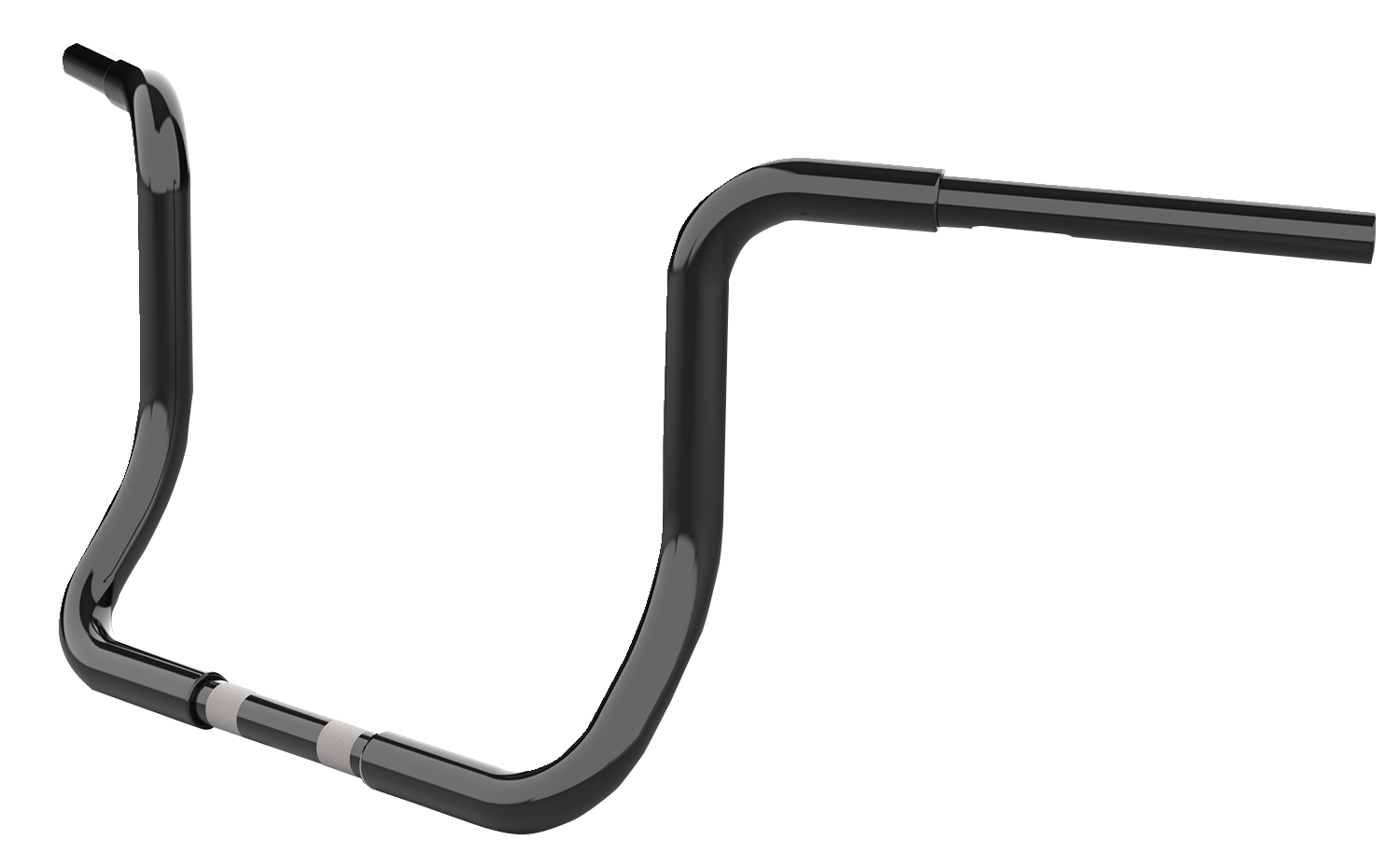LA CHOPPERS Handlebar - Twin Round - 12" - Black LA-7325-12B