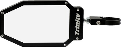 TRINITY RACING Mirror - Apex - Side View - Rectangle - Black TR-M1000-02
