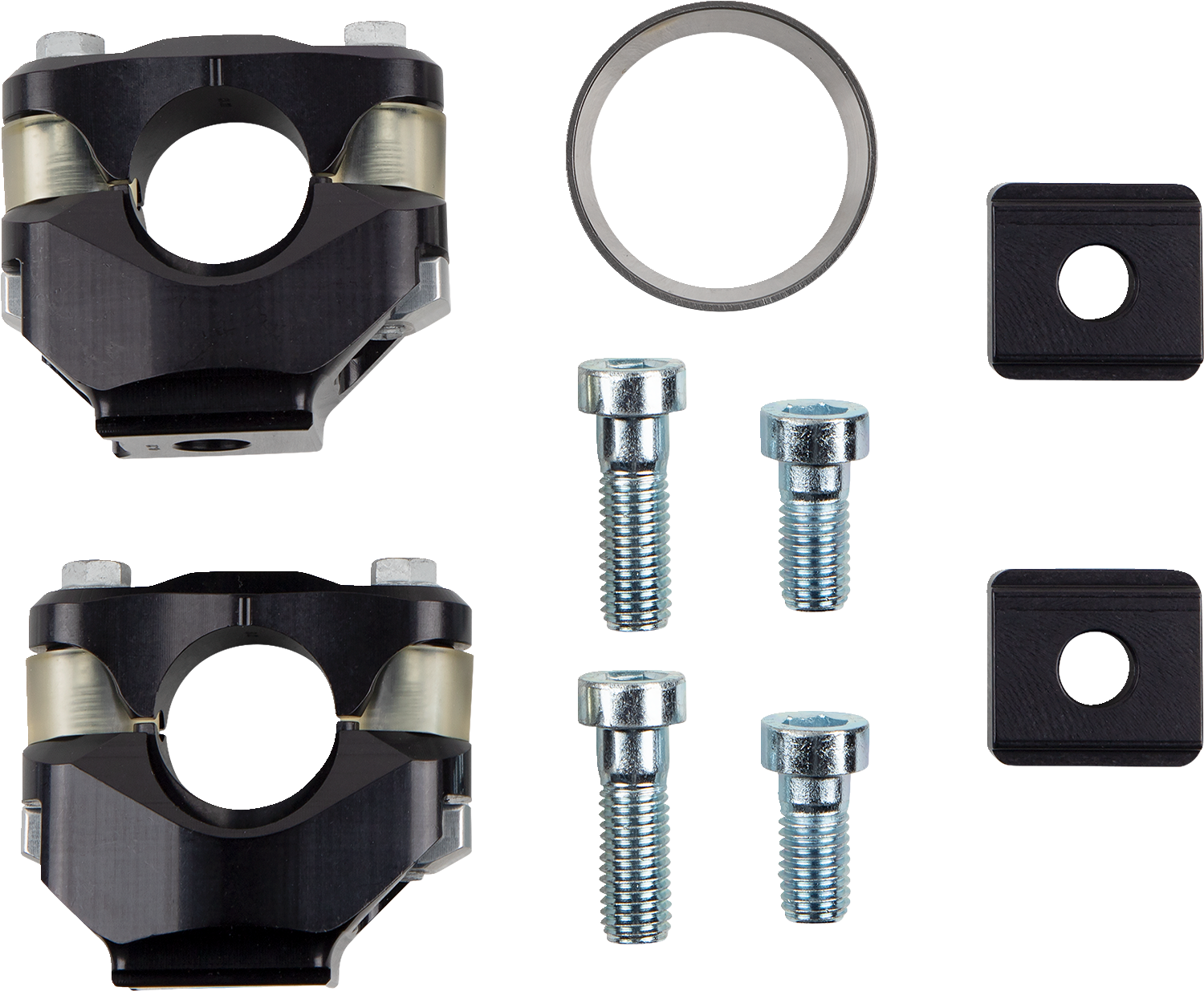 XTRIG Triple Clamp - 22 mm - Red 501330101201
