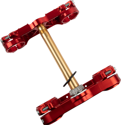 XTRIG Triple Clamp - 22.5 mm - Red 501350901101