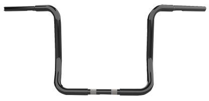 LA CHOPPERS Handlebar - Twin Round - 14" - Black LA-7325-14B