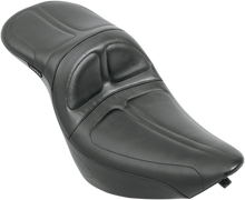 LE PERA Maverick Daddy Long Legs Seat - Black - Stitched - FLT/FLHT '97-'01 LN-957DL