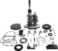 BAKER DRIVETRAIN Direct Drive Gear Set - 6-Speed - Black - '01-'06 Softail/Dyna DD6-411PL-03