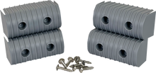 CALIBER Bunk Wrap Endcap - 2"x4" - Gray - 4 Pack 23051