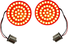 CUSTOM DYNAMICS Turn Signal Insert - LED - Red - 1156 GEN-4-R-1156