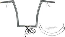 FAT BAGGERS INC. EZ Install Wired 1-1/4" Flat Top Handlebar Kit - 16" - Chrome 701916